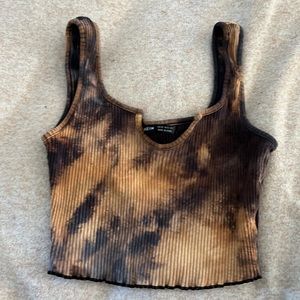 Shein tie die tank top